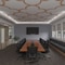 Ekena Millwork 66 56W x 66 56H x 14T Large Woodall Decorative Fretwork Wood Ceiling Panels, Cherry CELW67X67X0250WDLCH - alternate 3